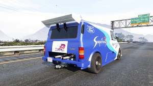 Ford Transit Supervan 3 2004 [replace] - rear view