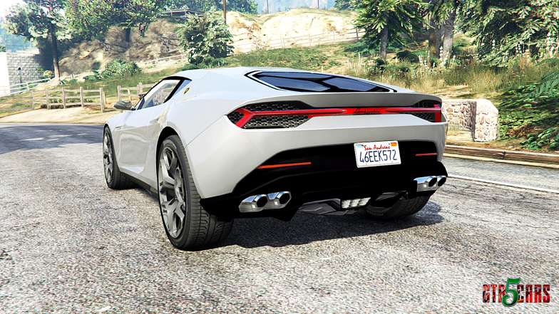 Lamborghini Asterion - rear view