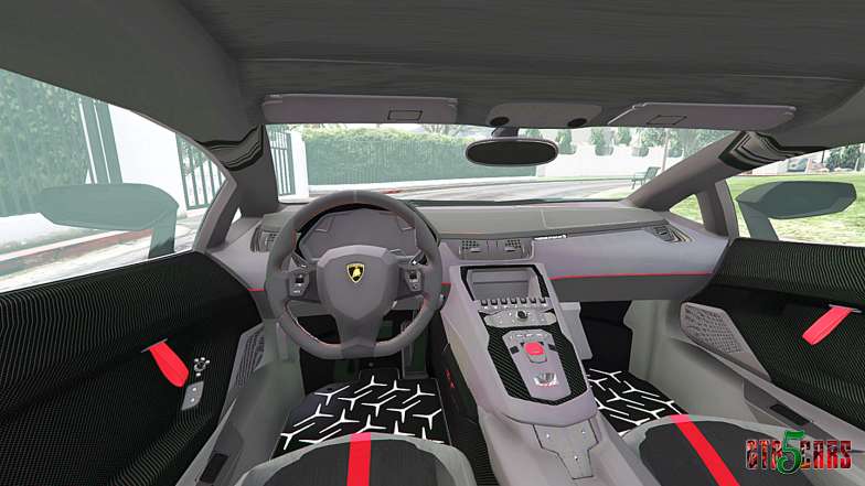 Lamborghini Aventador - interior