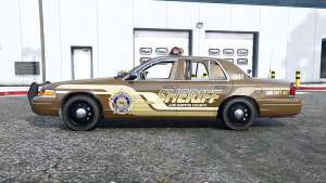 Ford Crown Victoria Sheriff - side view