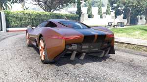 Jaguar C-X75 2015 - rear view