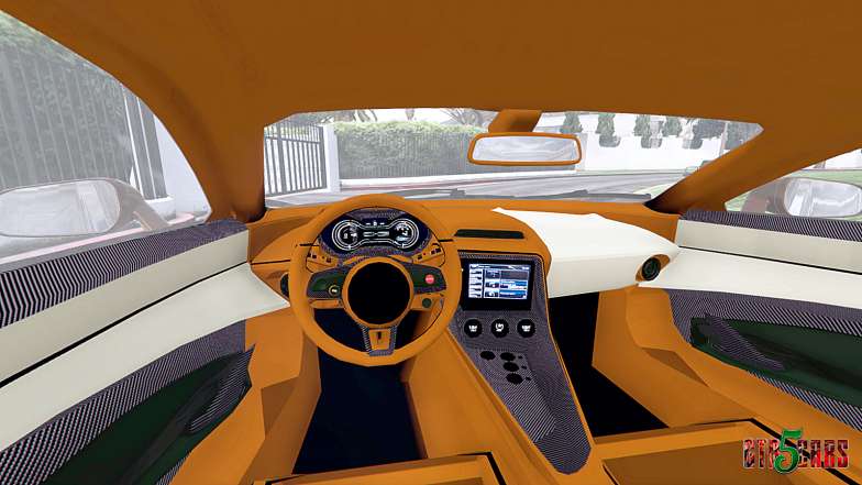 Jaguar C-X75 2015 - interior
