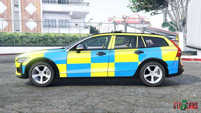 Volvo V60 T6 2018 Police [ELS] - side view