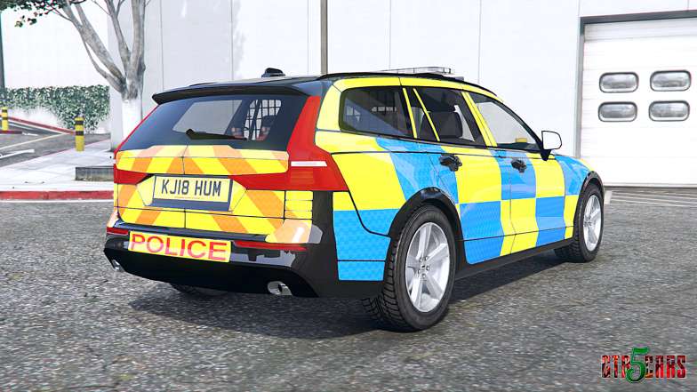 Volvo V60 T6 2018 Police [ELS] - rear view