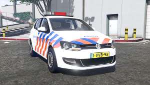 Volkswagen Polo (Typ 6R) 2011 Politie [ELS] for GTA 5