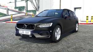 Volvo V60 T6 2018 Unmarked Police [ELS] for GTA 5