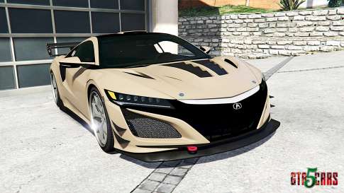 Acura NSX 2017 [replace] for GTA 5
