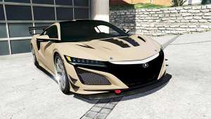 Acura NSX 2017 [replace] for GTA 5