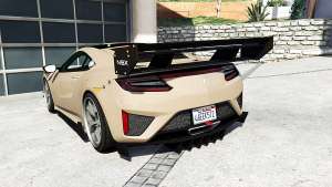 Acura NSX 2017 [replace] - rear view