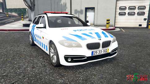 BMW 530d Touring Portuguese Police [replace] for GTA 5