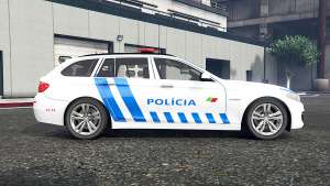 BMW 530d Touring Portuguese Police [replace] - side view