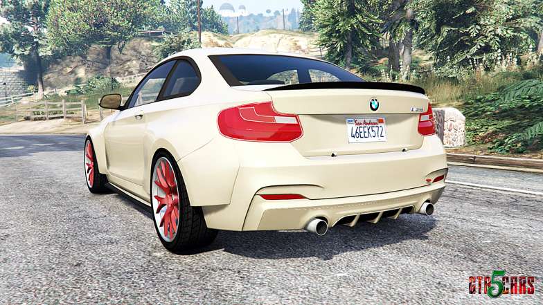 BMW M235i (F22) 2014 v1.1 [replace] - rear view