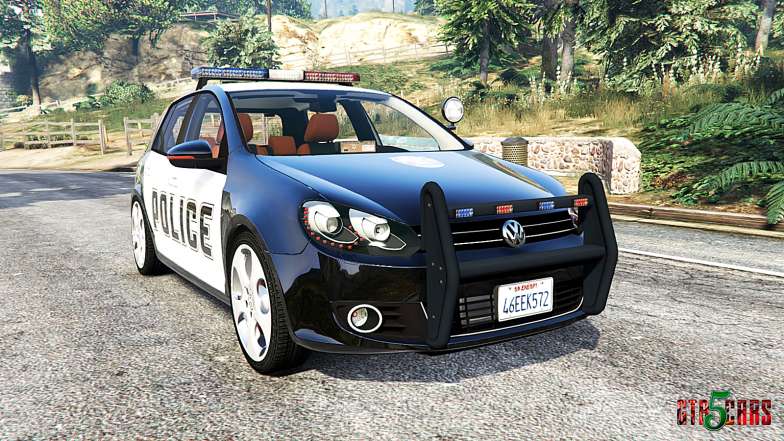 Volkswagen Golf (Typ 5K) LSPD v1.1 [replace] for GTA 5