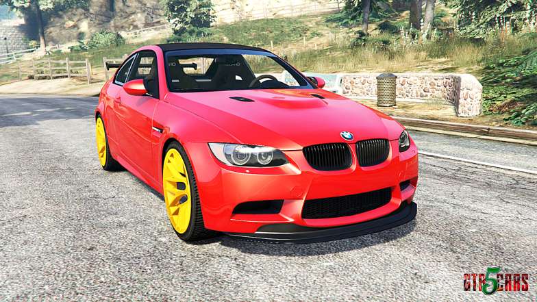 BMW M3 GTS (E92) 2010 red taillight [add-on] for GTA 5