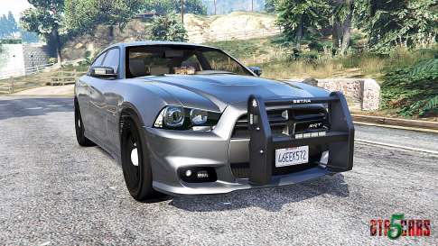 Dodge Charger SRT8 (LD) Police v1.2 [replace] for GTA 5