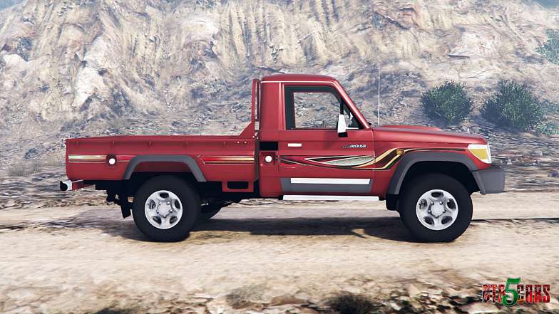 Toyota Land Cruiser 70 pickup v1.1 [replace] - side view