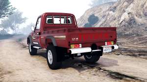 Toyota Land Cruiser 70 pickup v1.1 [replace] - rear view