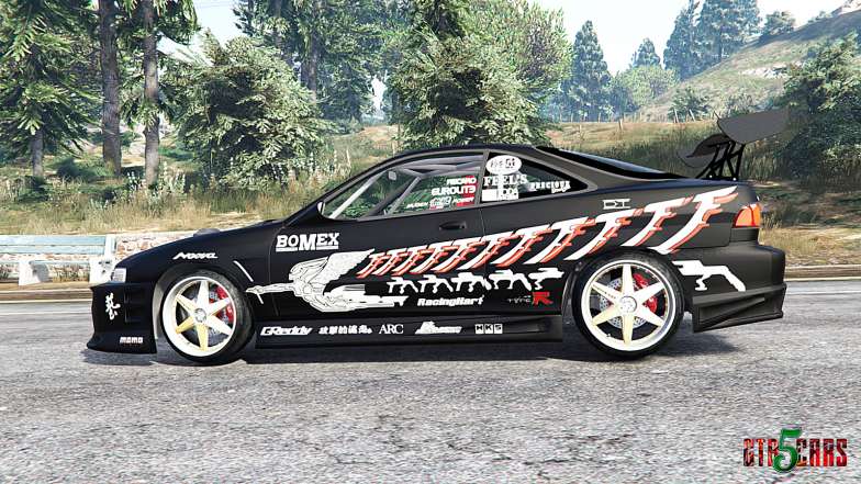 Honda Integra Type-R 1998 tuned v1.1 [replace] - side view