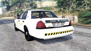 Ford Crown Victoria State Trooper CVPI [replace] - rear view