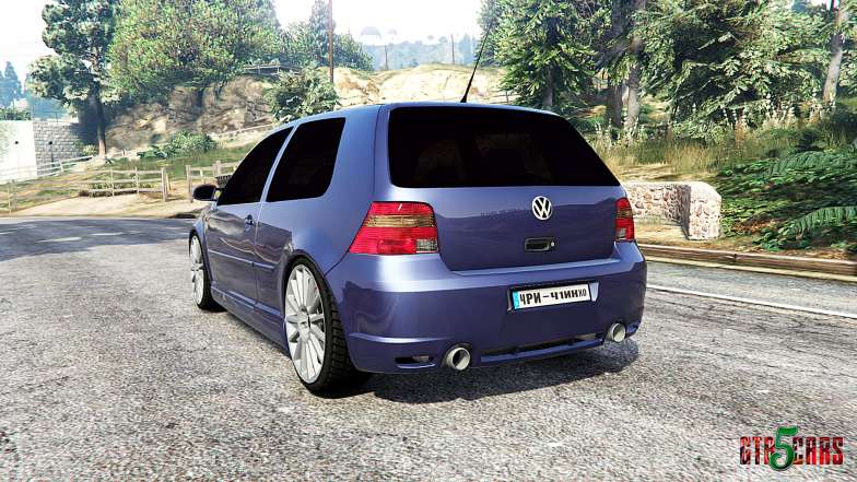 Volkswagen Golf R32 (Typ 1J) v1.1 [replace] - rear view