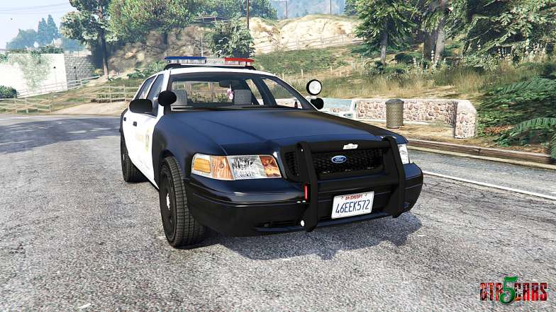 Ford Crown Victoria LSSD [ELS] [replace] for GTA 5