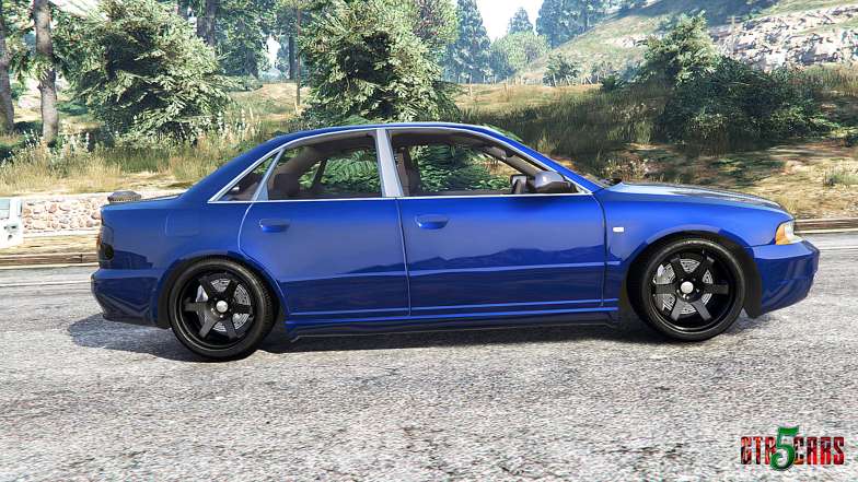 Audi S4 (B5) 2000 v0.8 [replace] - side view