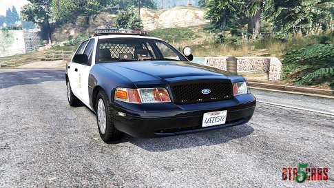 Ford Crown Victoria LAPD CVPI v3.0 [replace] for GTA 5