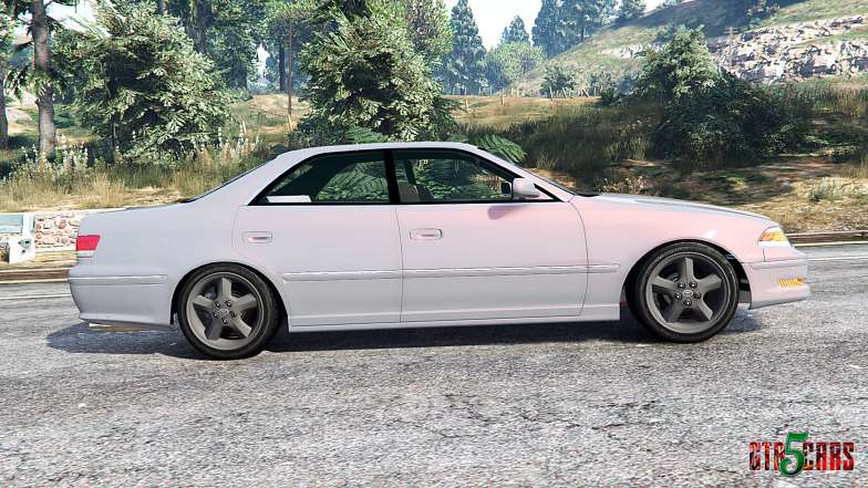 Toyota Mark II Grande (JZX100) v1.1 [replace] - side view