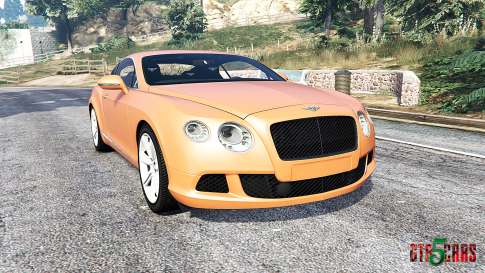 Bentley Continental GT 2012 v1.2 [replace] for GTA 5