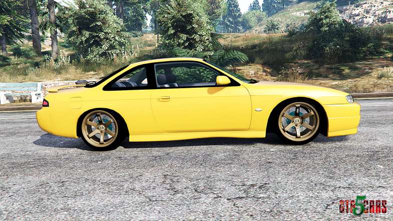 Nissan 200SX (S14a) 1996 v1.1 [replace] - side view