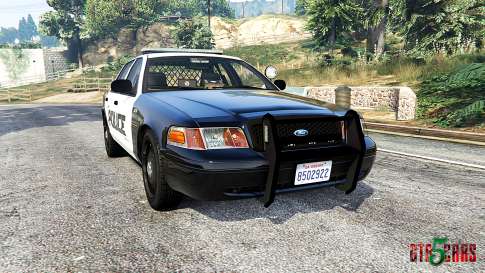 Ford Crown Victoria LSPD [replace] for GTA 5
