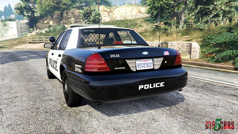 Ford Crown Victoria LSPD [replace] - rear view