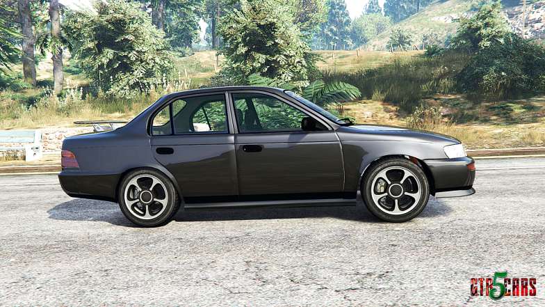 Toyota Corolla v1.15 black edition [replace] - side view