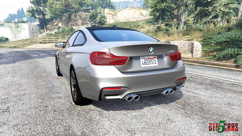 BMW M4 (F82) 2015 [replace] - rear view