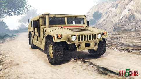 HMMWV M-1116 Unarmed Desert [replace] for GTA 5