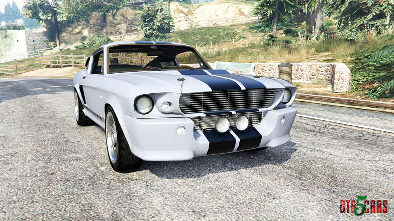 Ford Shelby Mustang GT500 Eleanor 1967 [replace] for GTA 5