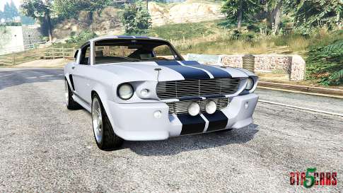 Ford Shelby Mustang GT500 Eleanor 1967 [replace] for GTA 5