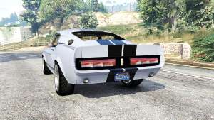 Ford Shelby Mustang GT500 Eleanor 1967 [replace] - rear view