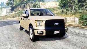 Ford F-150 Lariat SuperCrew 2015 v1.1 [replace] for GTA 5