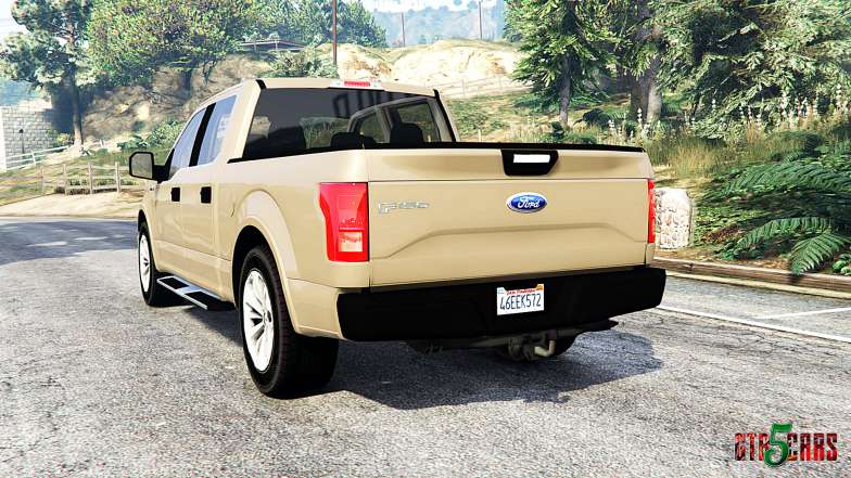 Ford F-150 Lariat SuperCrew 2015 v1.1 [replace] - rear view