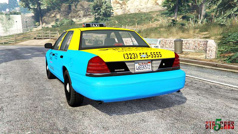 Ford Crown Victoria 2008 Taxi v1.2b [replace] - rear view