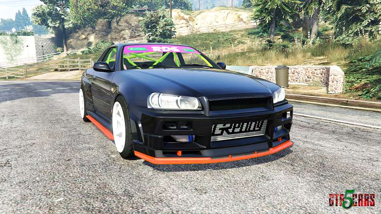 Nissan Skyline (R34) 2002 [replace] for GTA 5