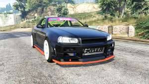 Nissan Skyline (R34) 2002 [replace] for GTA 5