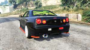 Nissan Skyline (R34) 2002 [replace] - rear view