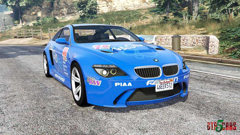 BMW M6 (E63) WideBody Pagid RS v0.3 [replace] for GTA 5