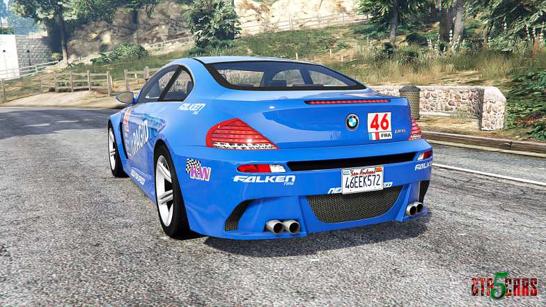 BMW M6 (E63) WideBody Pagid RS v0.3 [replace] - rear view