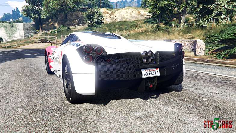 Pagani Huayra v1.6 [replace] - rear view