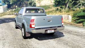 Toyota Hilux Double Cab 2012 [replace] - rear view