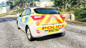 Hyundai i30 (GD) metropolitan police [replace] - rear view
