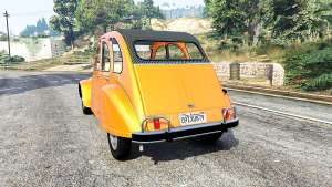 Citroen 2CV v1.2 [replace] - rear view